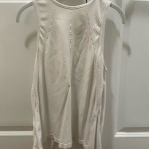 White Athleta tank top